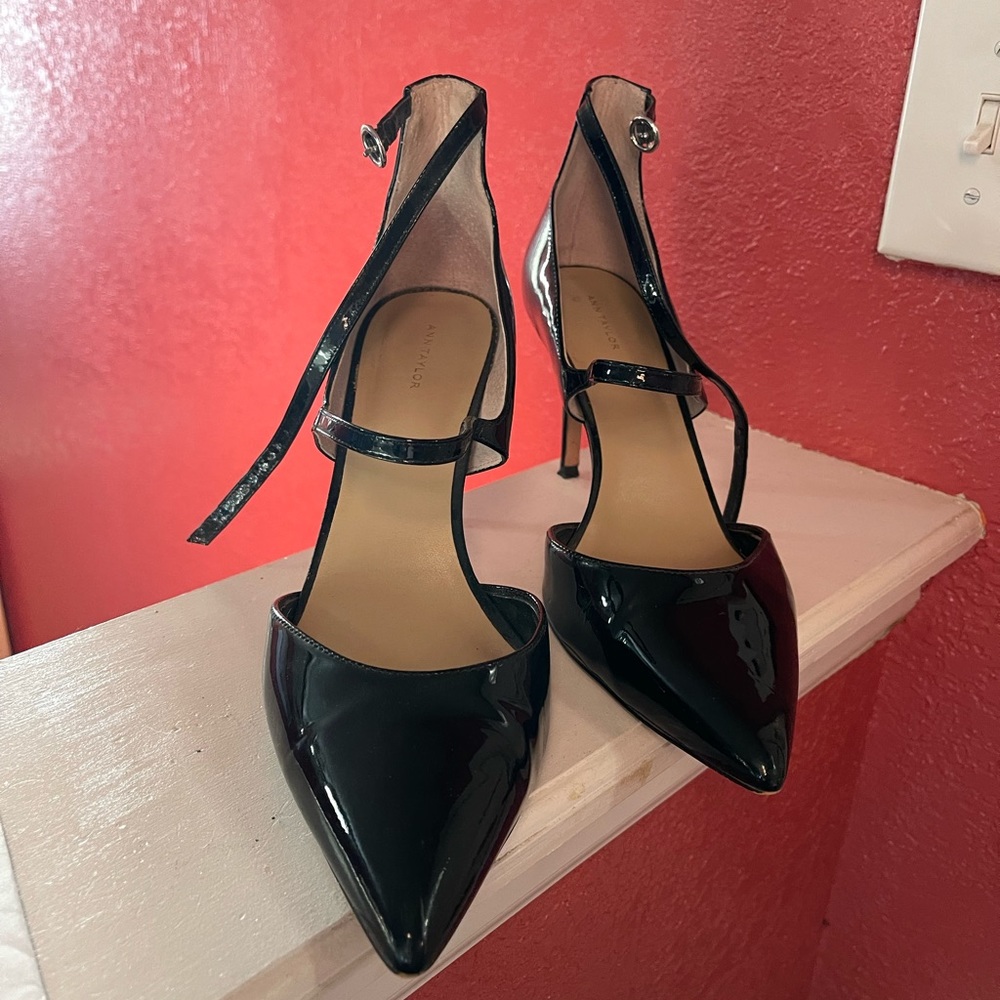 Black high heels